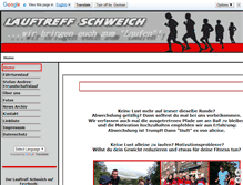 Tablet Screenshot of lauftreff-schweich.de